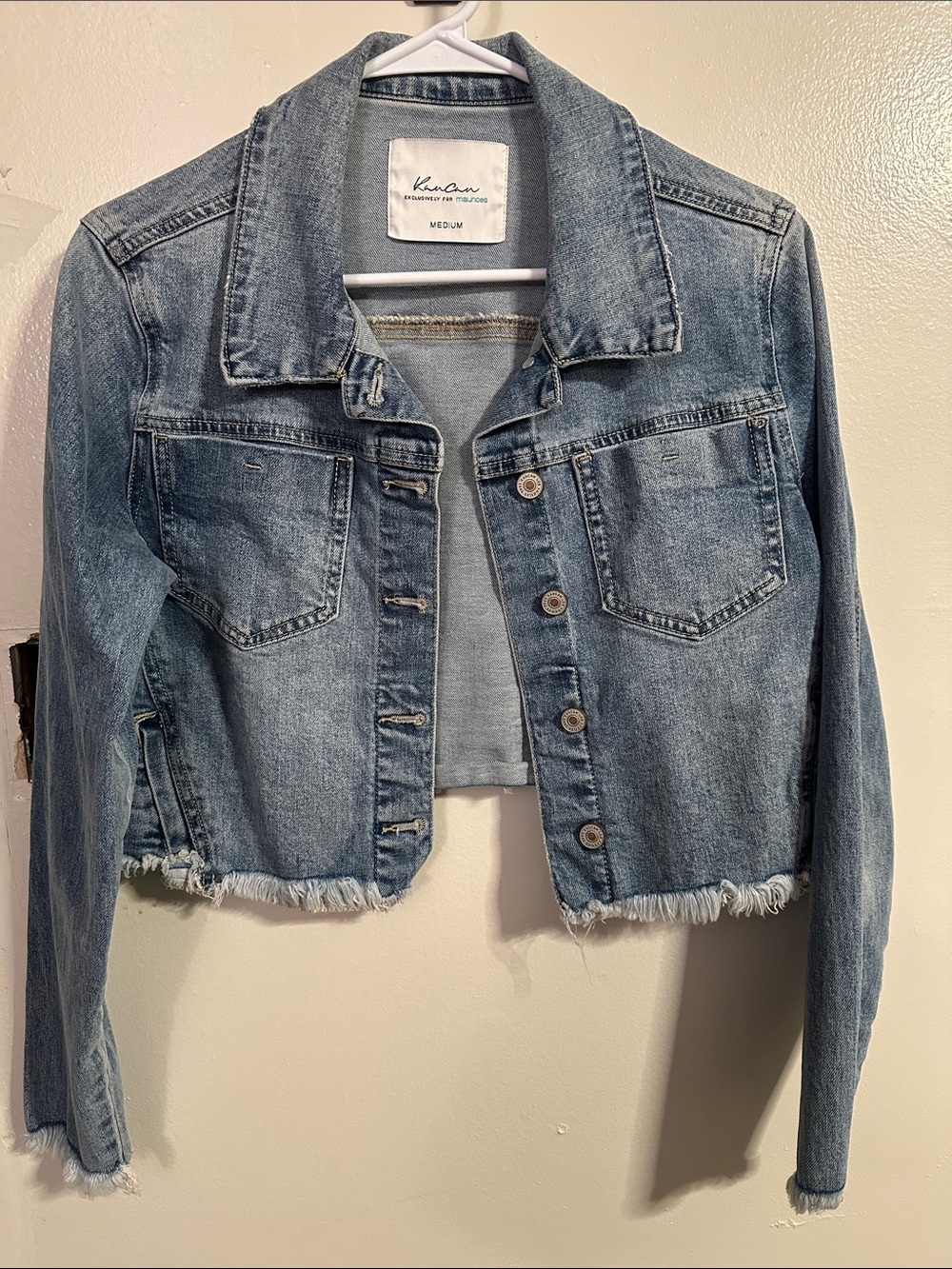 Kancan cropped Jean jacket M